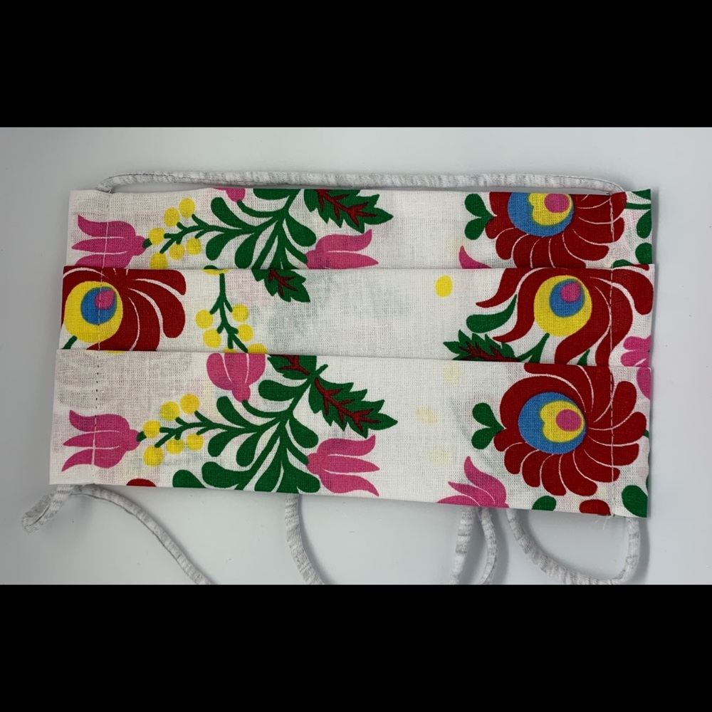 Face Mask 100% Cotton, Washable, Fabric, Hand Made
